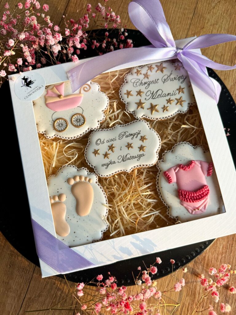 pierniczki, co na prezent na chrzest, pierniczki na chrzest, podziękowania na chrzest