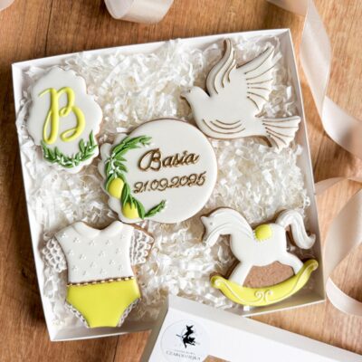 Zestaw na Chrzest Święty- cytrynki