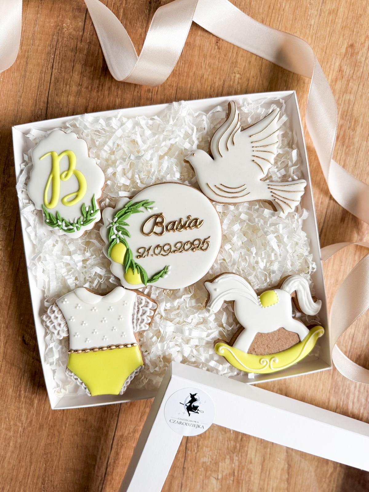 Zestaw na Chrzest Święty- cytrynki