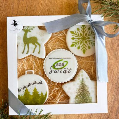 Zestaw 5 szt <br> "Świąteczne życzenia"