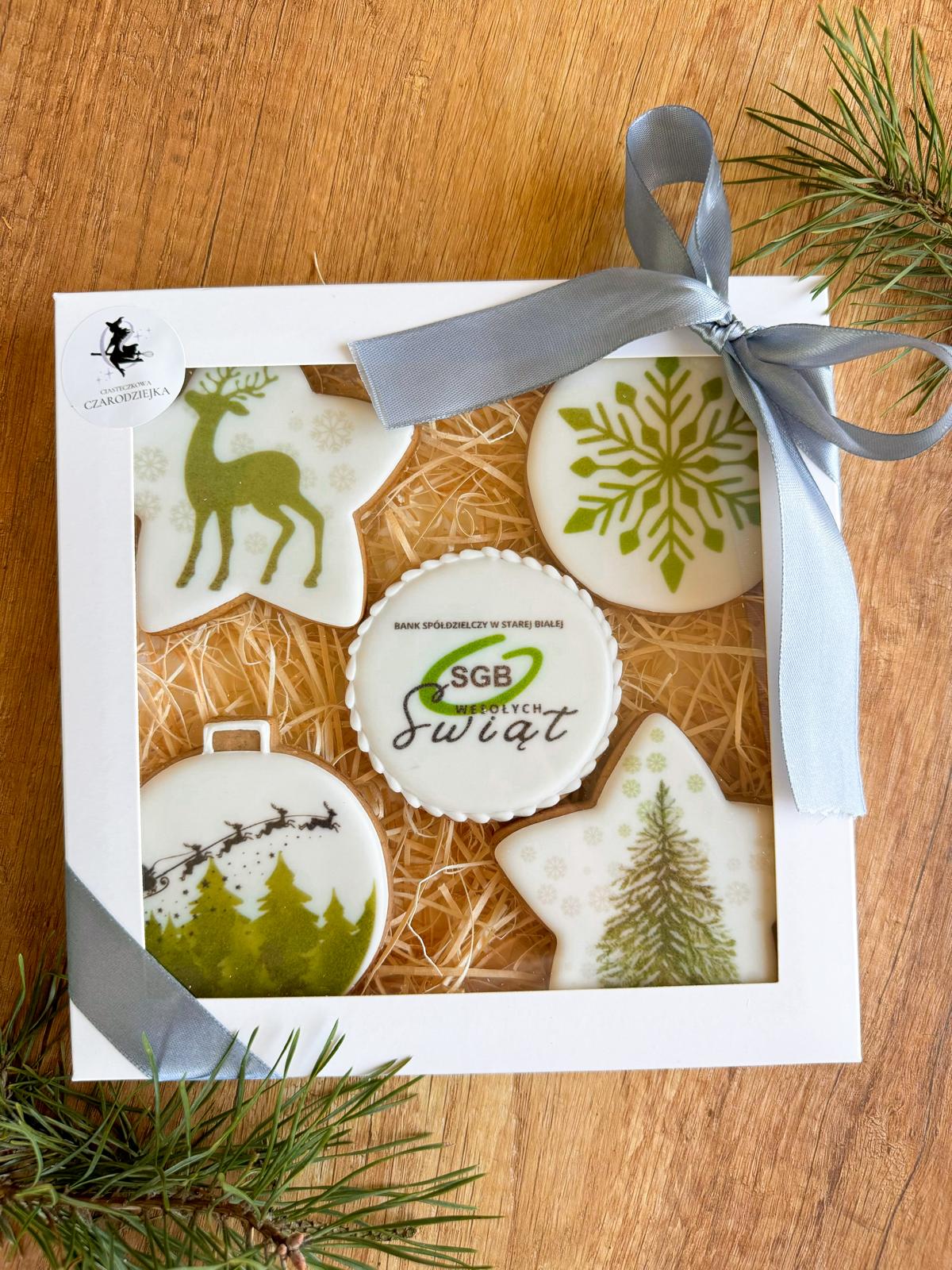 Zestaw 5 szt <br> "Świąteczne życzenia"