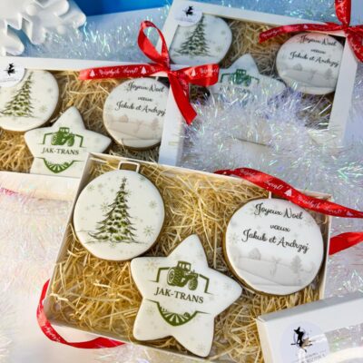 Zestaw 3 szt <br> "Świąteczne życzenia"