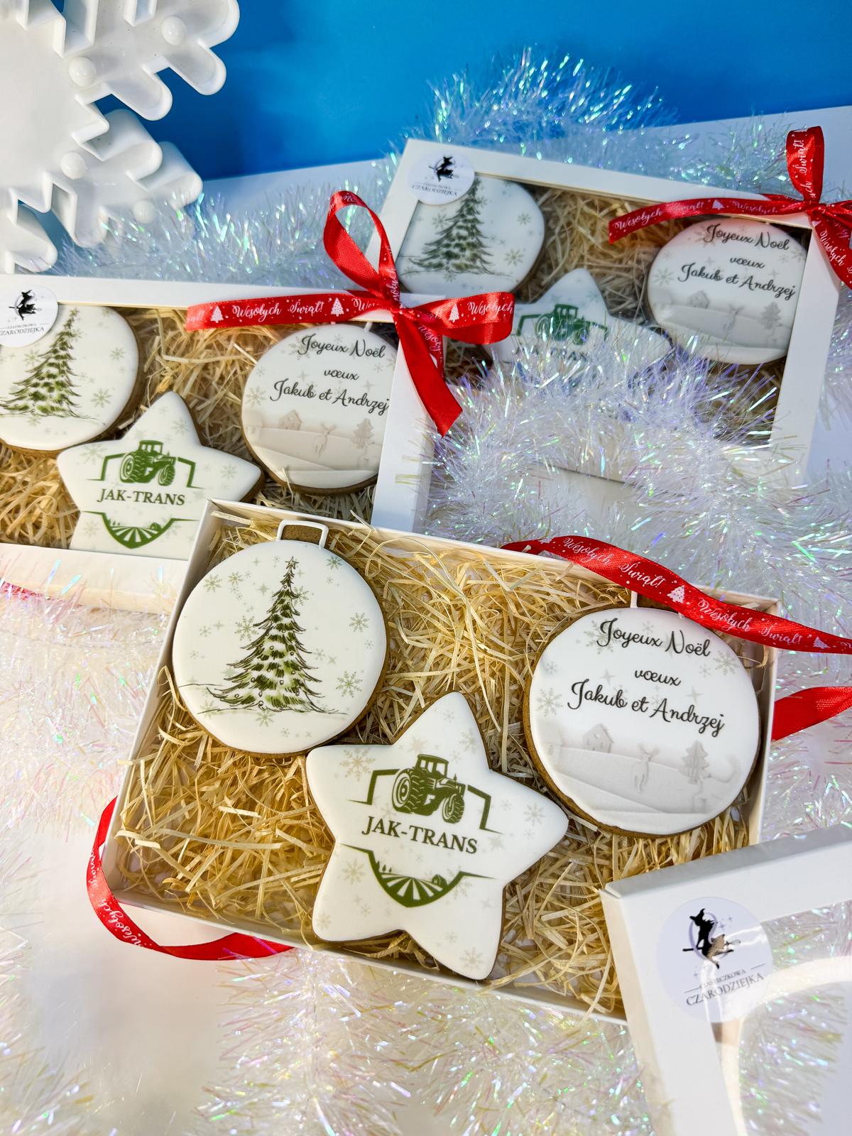 Zestaw 3 szt <br> "Świąteczne życzenia"