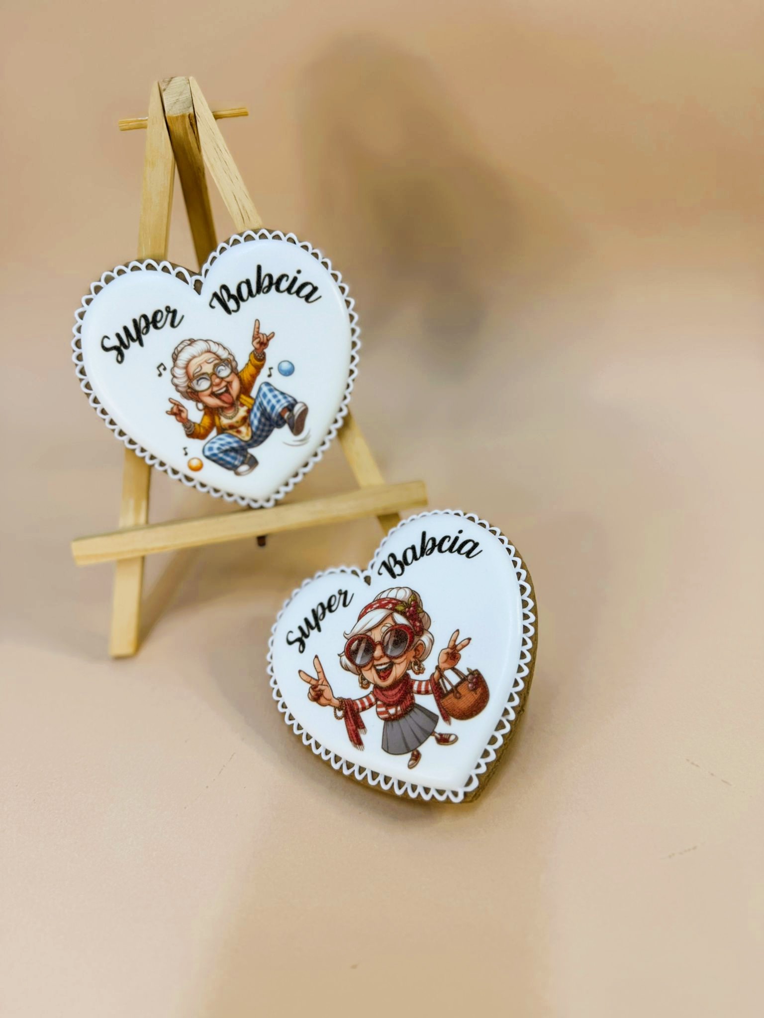 Serce z grafiką<br>Babcia i Dziadek - obrazek 2