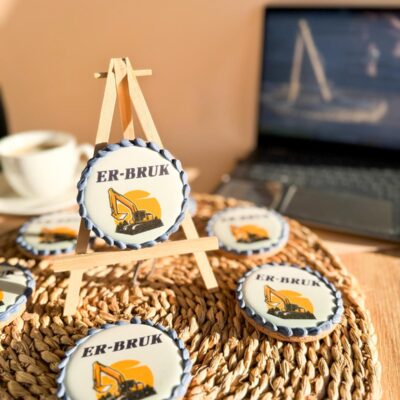 Piernik okrągły<br>z Logo