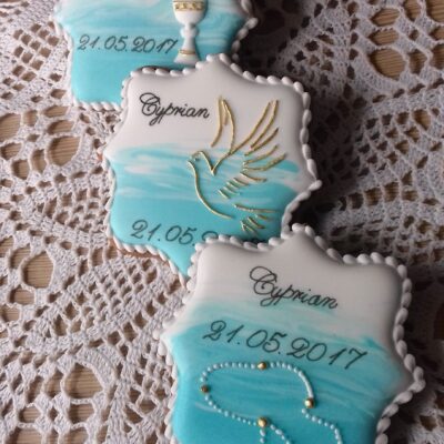 Pierniczek komunijny<br>plakietka 2